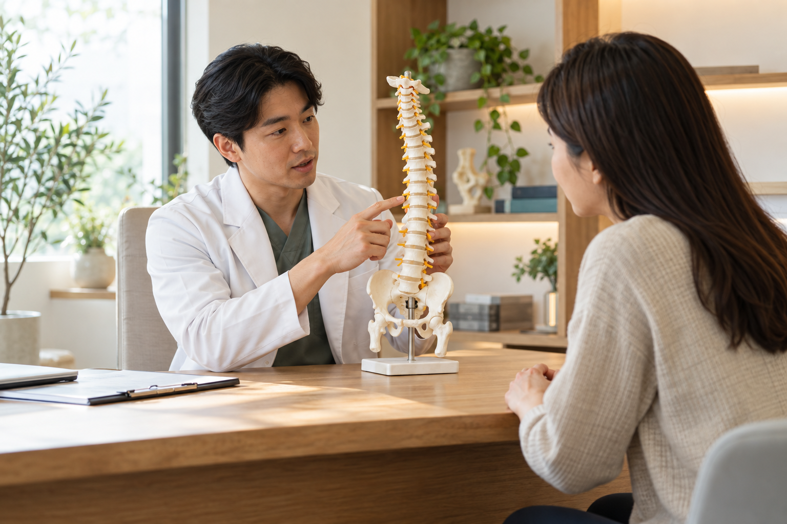여주 허리통증 한의원 — 허리 상담 자료에 관한 AI 설명용 이미지